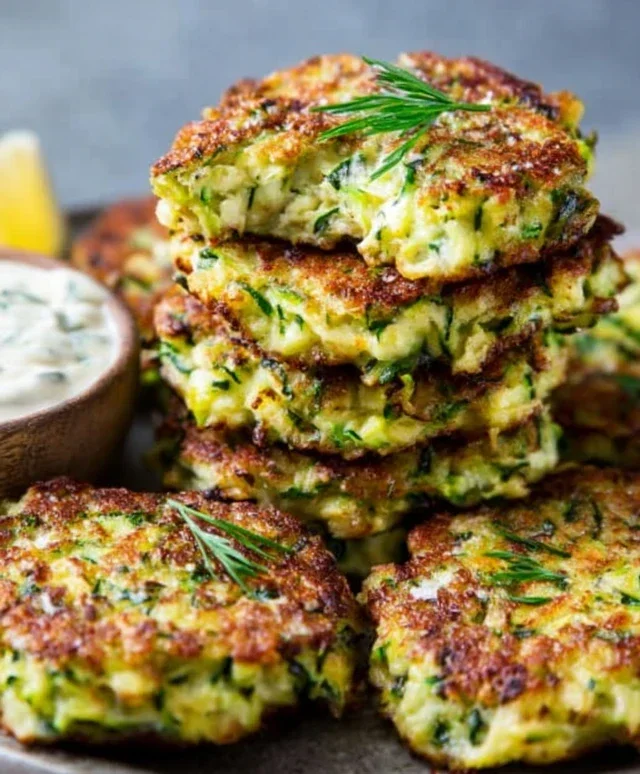 Crispy and Easy Zucchini Fritters Recipe