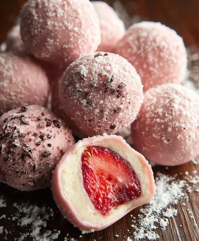 Strawberry Truffles