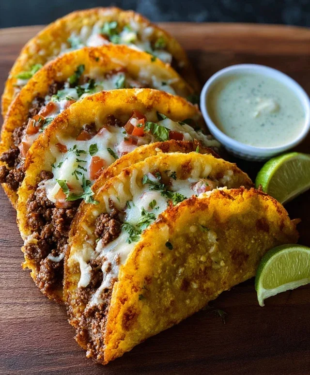 Crispy Ground Beef Tacos