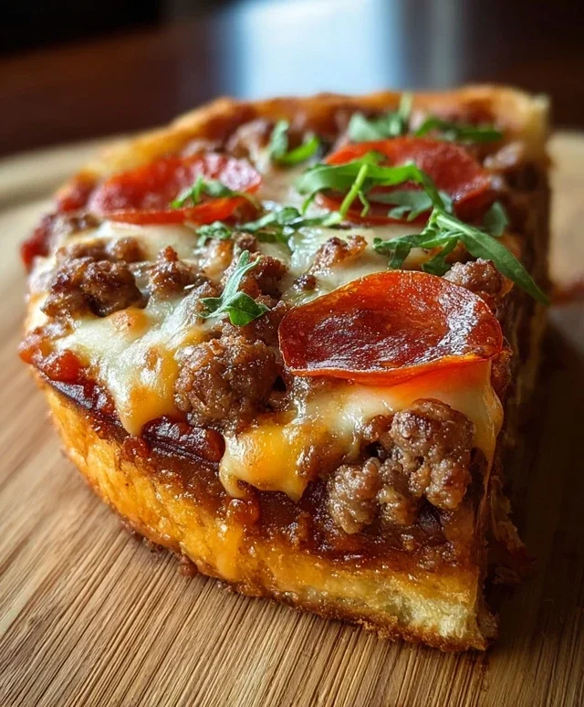 The Pizza Burger Pie