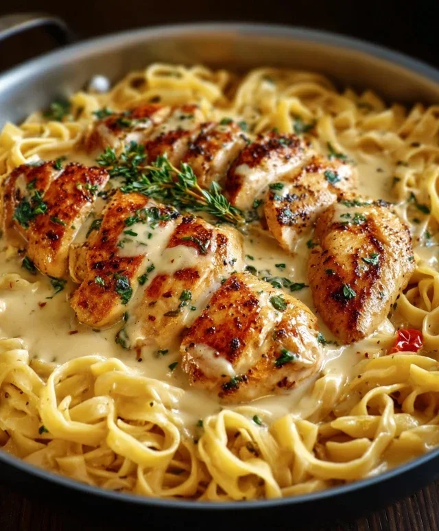 One-Pan Chicken with Buttered Noodles