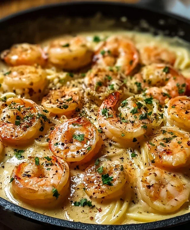Creamy Garlic Shrimp