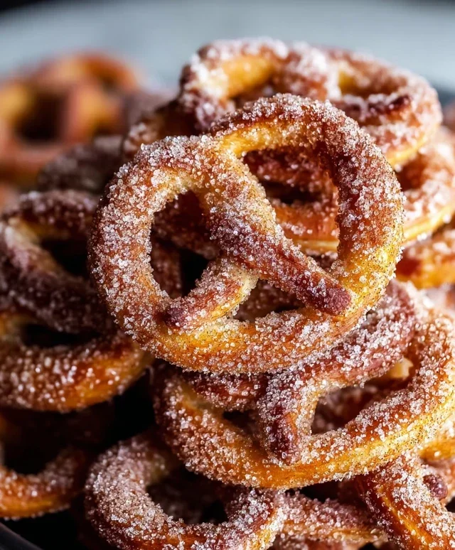 Cinnamon Sugar Pretzels