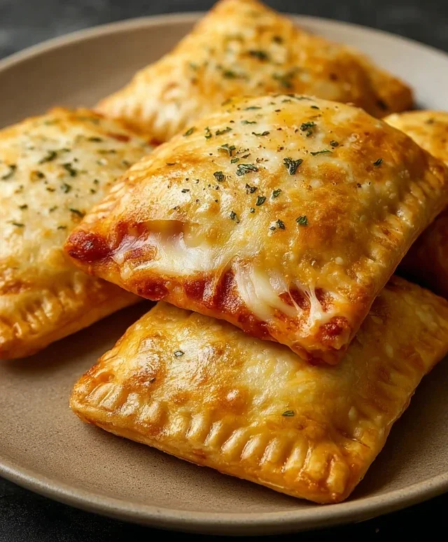 Cheesy Pizza Pockets