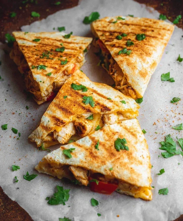 Keto Chicken Quesadilla