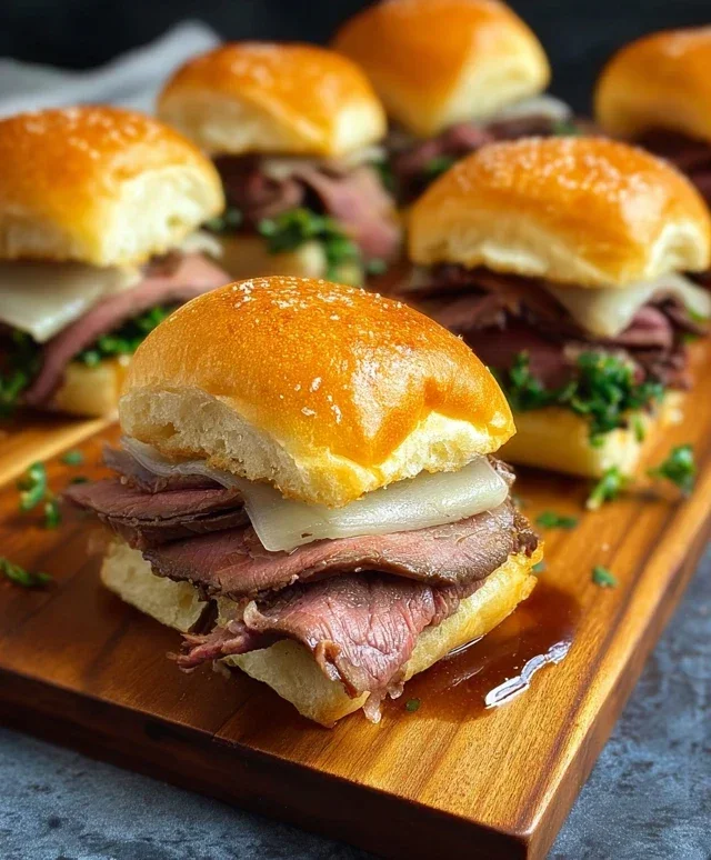 Roast Beef Sliders