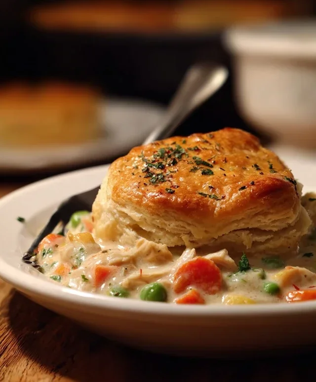 red lobster biscuit chicken pot pie