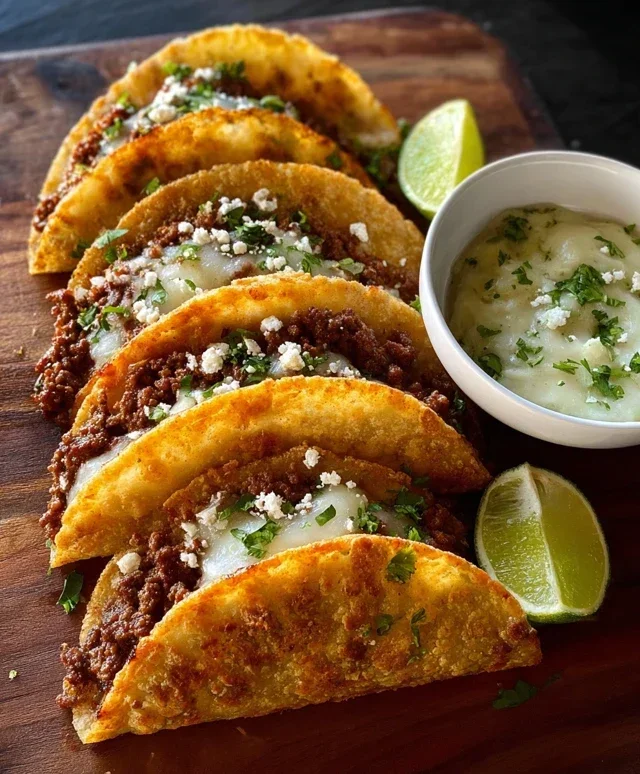 Crispy Ground Beef Tacos