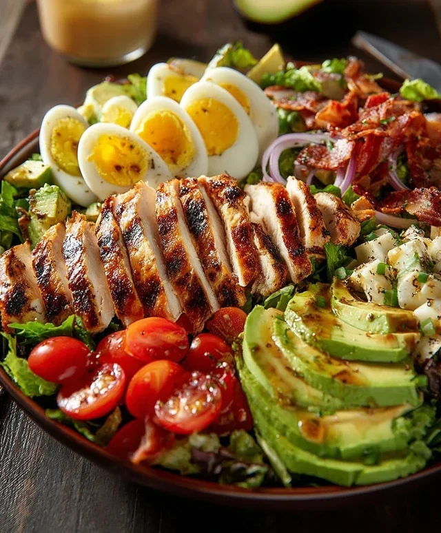 Pnon-non-non-alcoholic alternativeic non-alcoholic aleo Grilled Chicken Cobb Salad