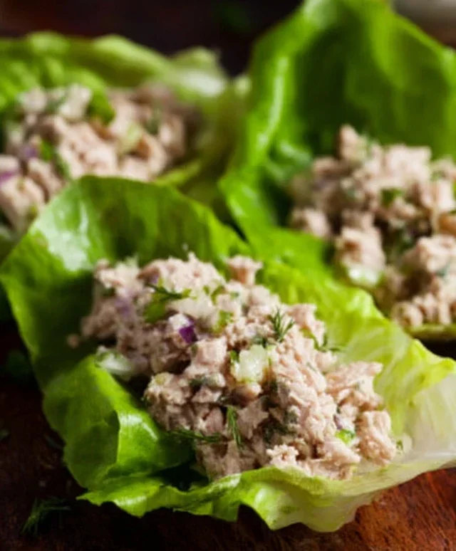 Tuna Lettuce Wraps