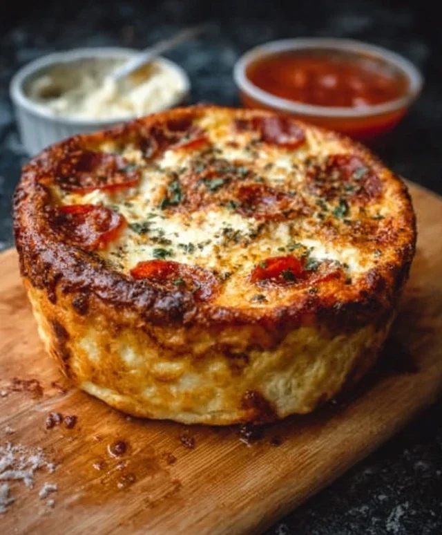 Cottage Cheese Pizza Bowl