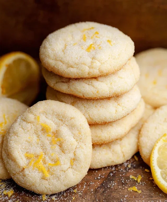 Soft & Chewy Lemon Cookies