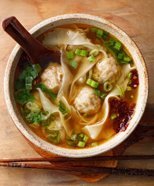 Naked Wonton Soup