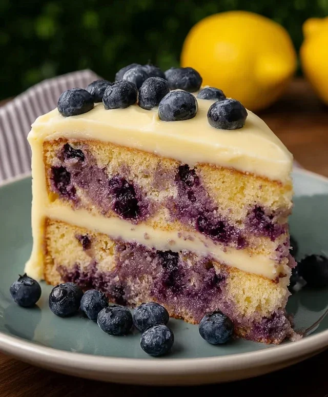 Lemon Blueberry Cake