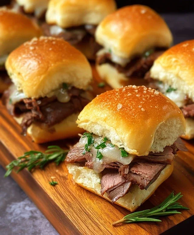 Roast Beef Sliders