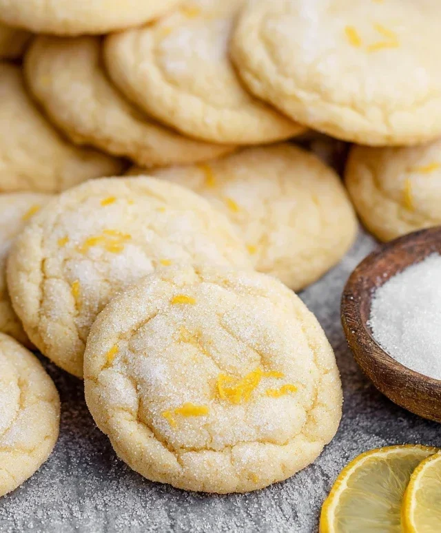 Soft & Chewy Lemon Cookies