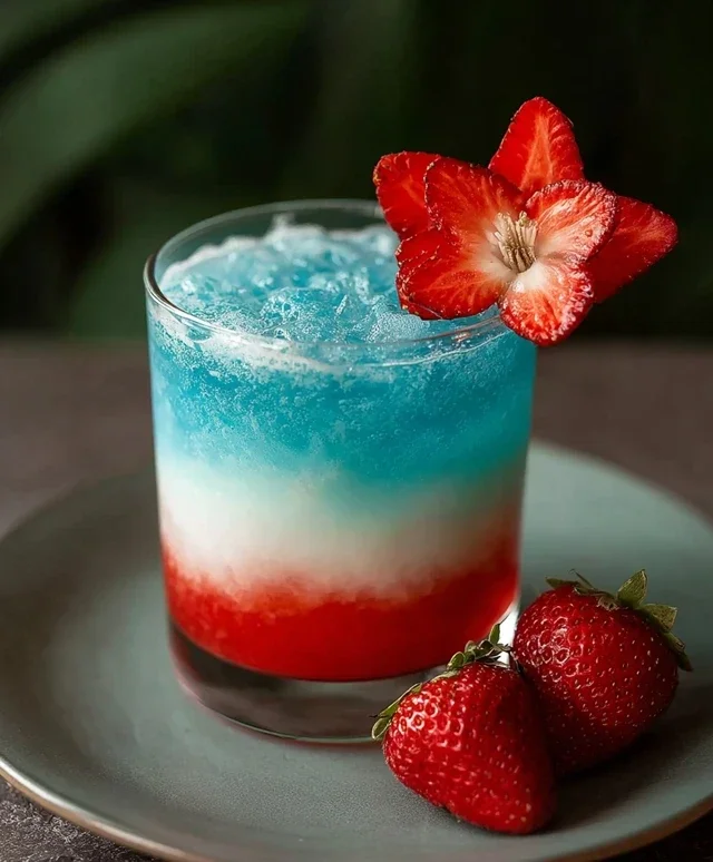 Patron Strawberry Blue Hawaiian