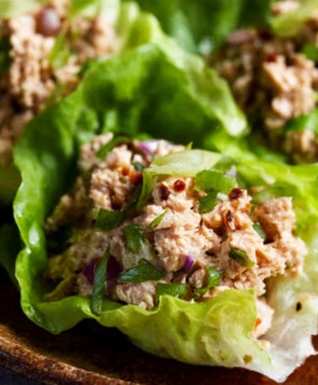 Tuna Lettuce Wraps