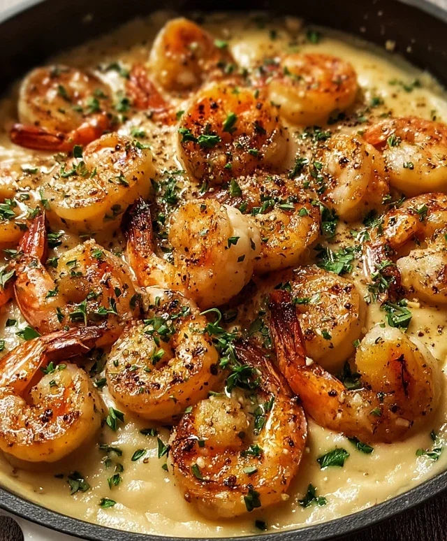 Creamy Garlic Shrimp