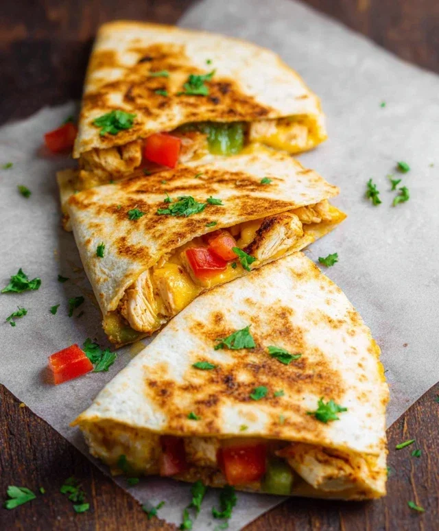 Keto Chicken Quesadilla