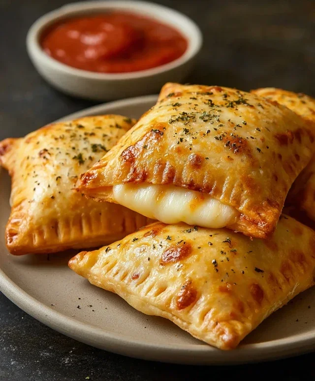Cheesy Pizza Pockets