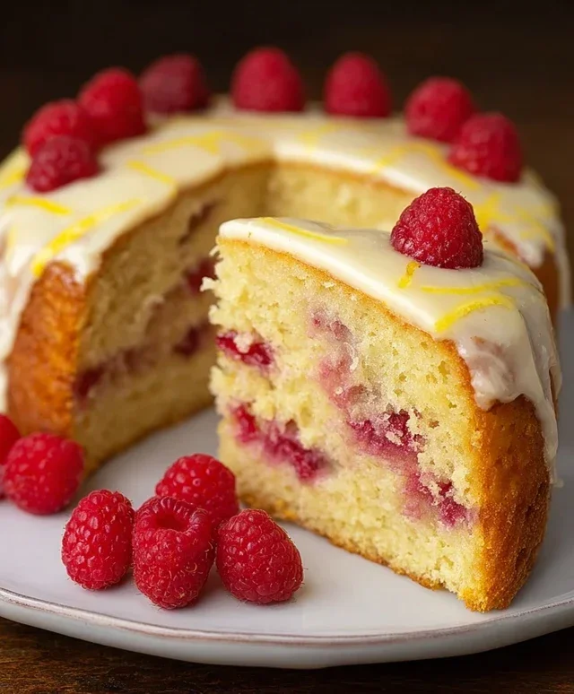 Raspberry Lemon Cake