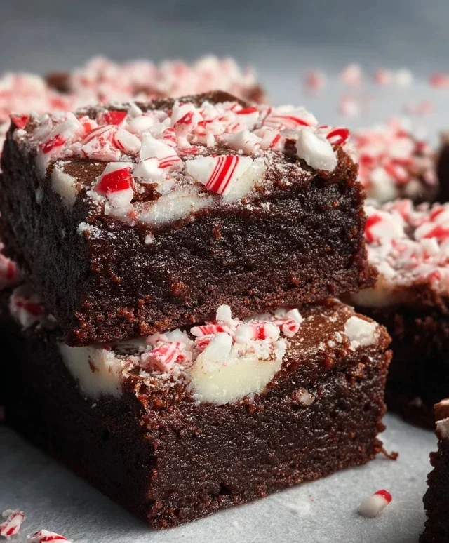 Peppermint Brownies