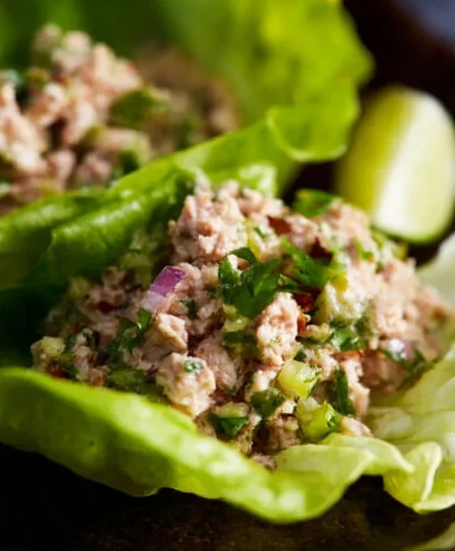 Tuna Lettuce Wraps