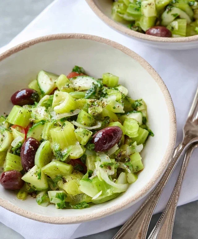 Mediterranean Celery Salad