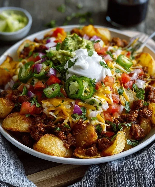 Loaded Potato Taco Bowl