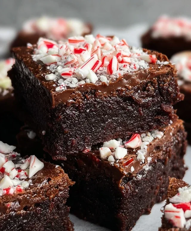 Peppermint Brownies