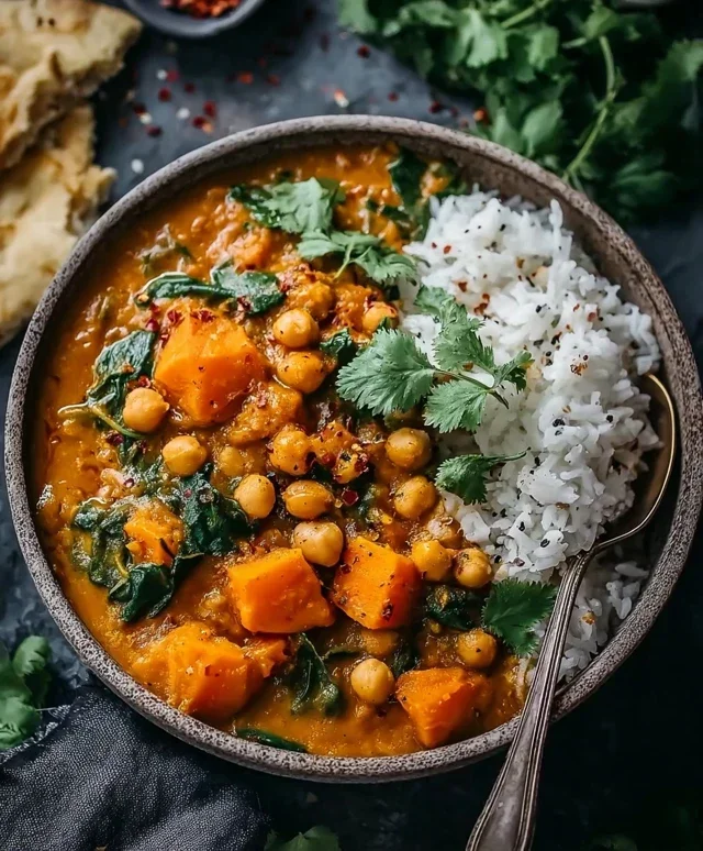 Sweet Potato and Chickpea Curry