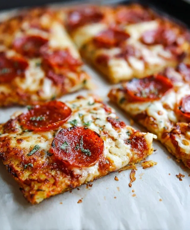 Chicken Crust Pizza (Easy Low Carb Recipe)