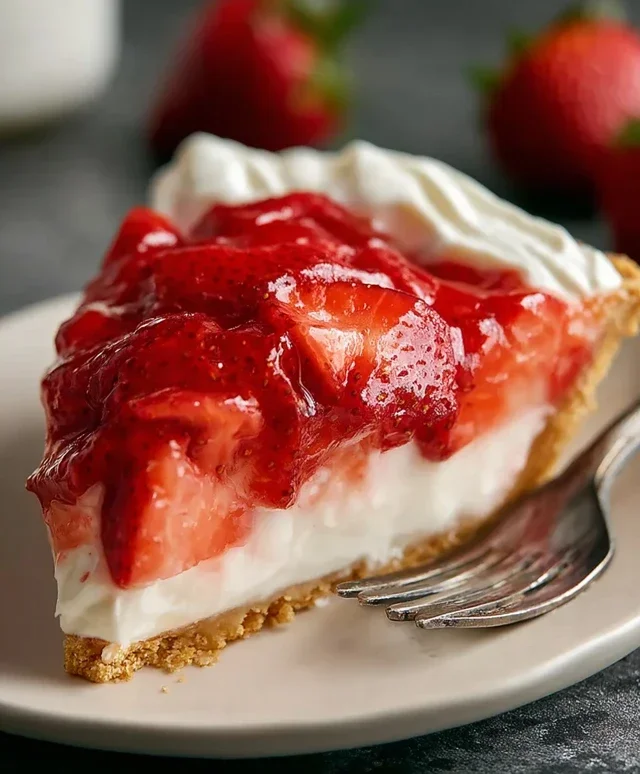Strawberry Cream Cheese Pie
