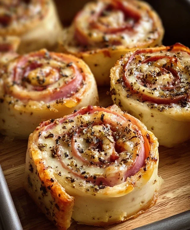 Beef Beef Ham and Cheese Pinwheels