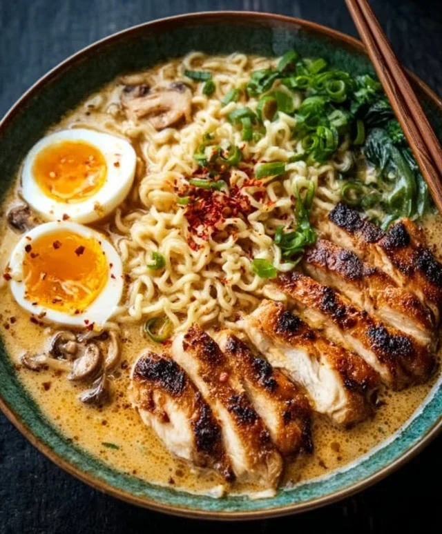 Creamy Garlic Chicken Ramen: An Incredible Ultimate Recipe