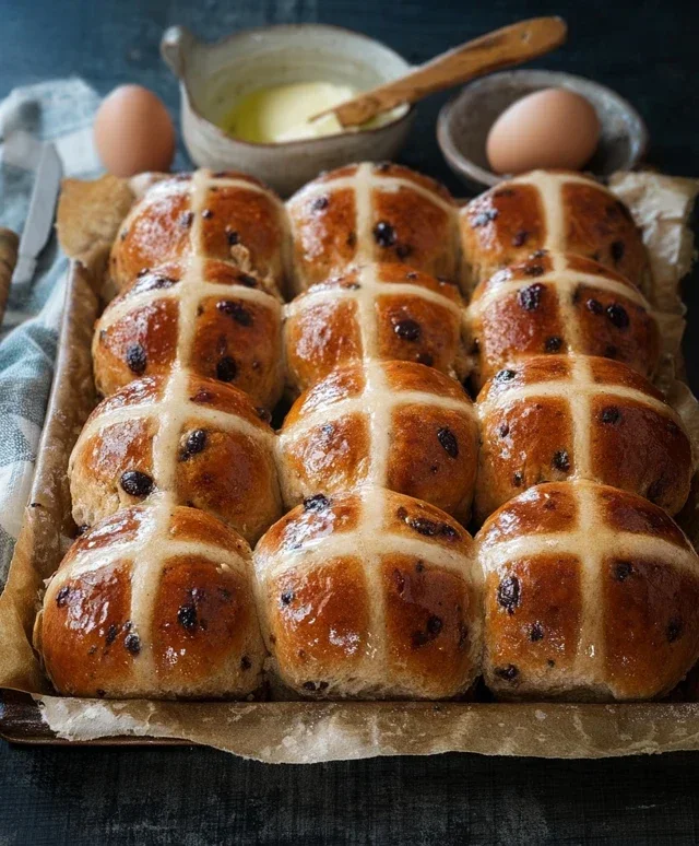 How to Make Traditional Hot Cross Buns