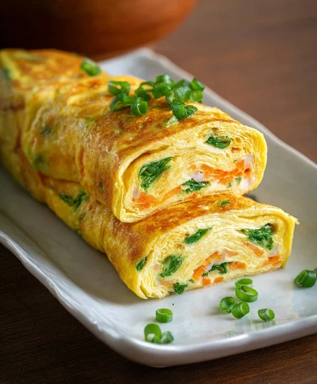 Gyeran Mari (Korean Rolled Omelette)