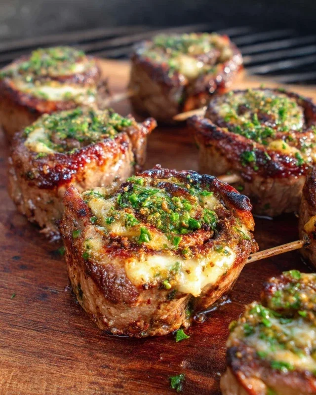 Cheesy Steak Pinwheels