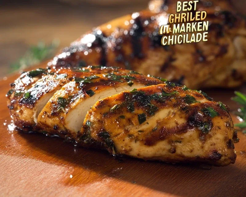 The BEST EVER Grilled Chicken Marinade