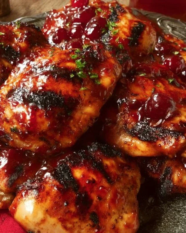 Cherry Dr. Pepper Grilled Chicken