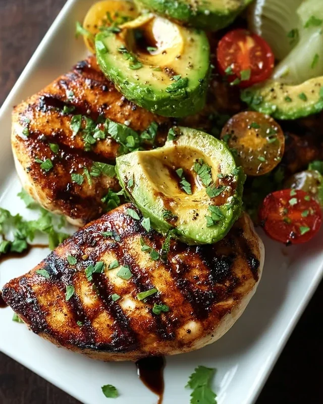 Grilled California Avocado Chicken Recipe