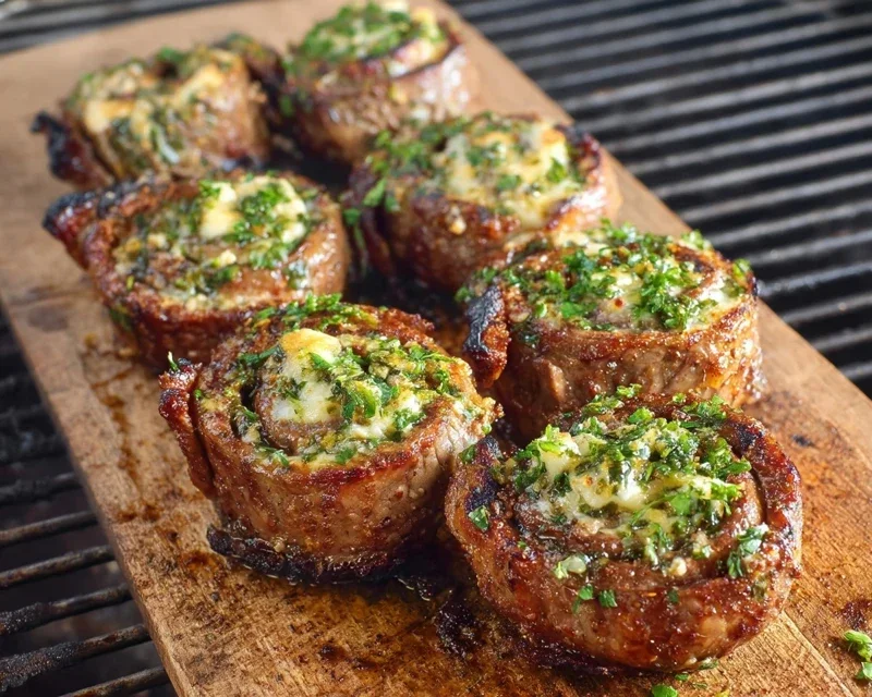 Cheesy Steak Pinwheels