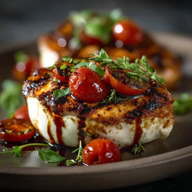 Grilled Chicken Caprese