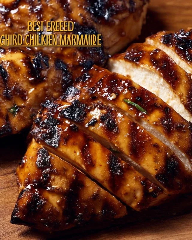 The BEST EVER Grilled Chicken Marinade