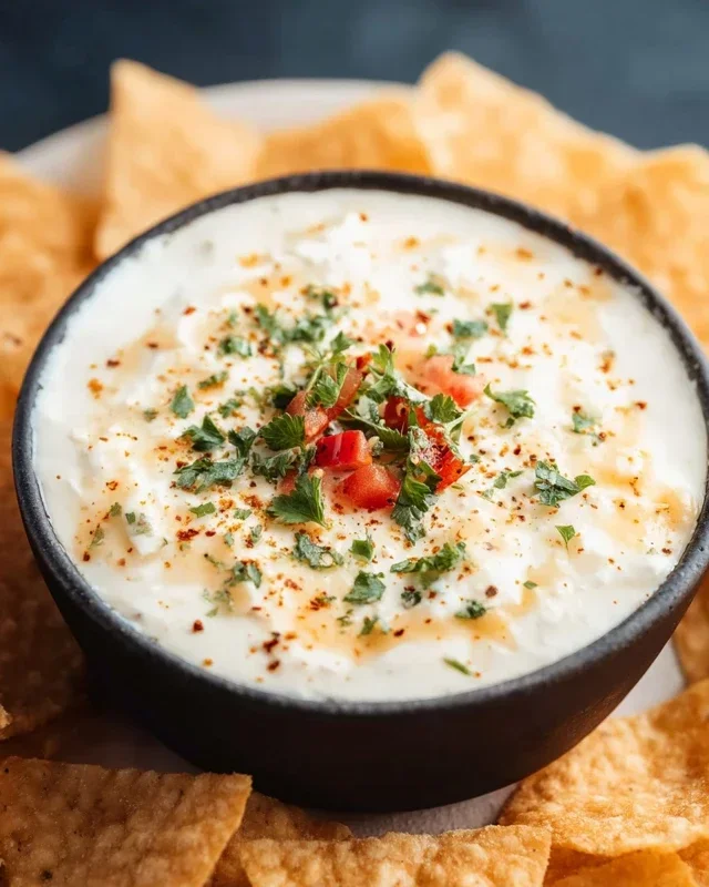 Best Mexican White Cheese Dip