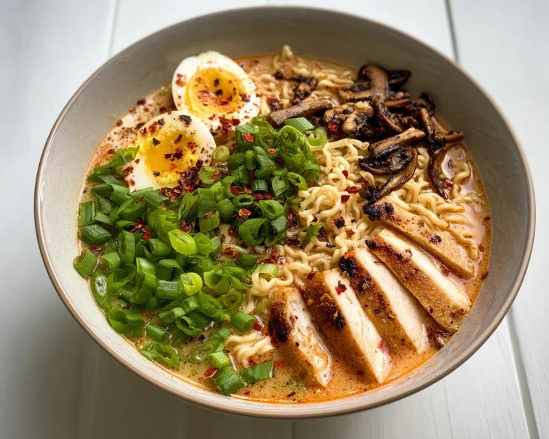 Creamy Garlic Chicken Ramen: An Incredible Ultimate Recipe