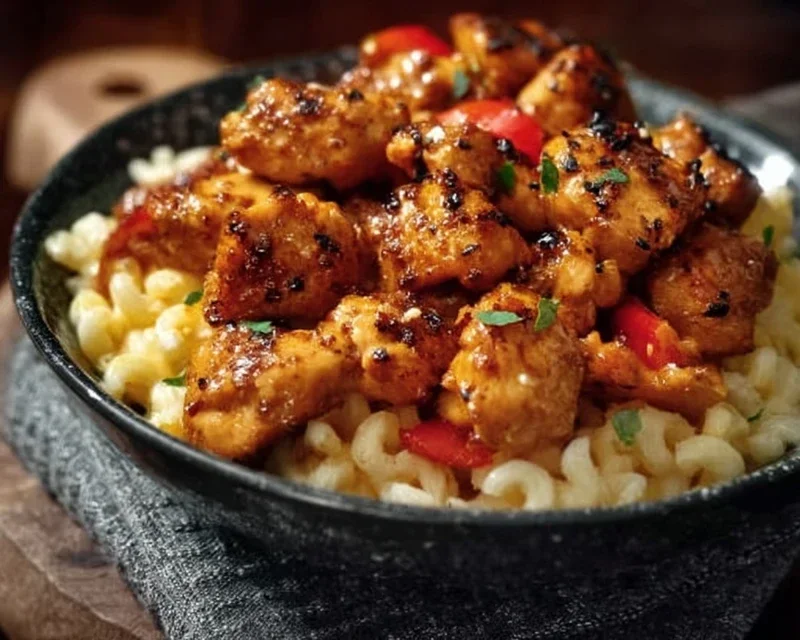Sweet and Spicy Honey Pepper Chicken