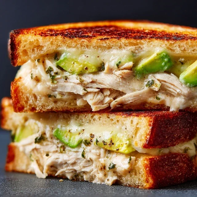 Chicken Avocado Melt Sandwich