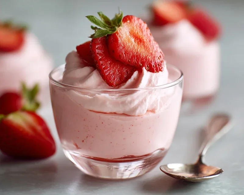 Strawberry Mousse